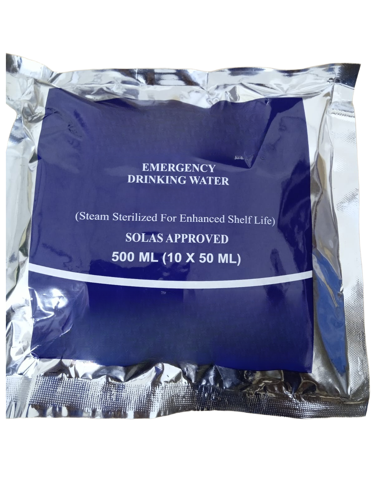 Emergency liferaft drinking water